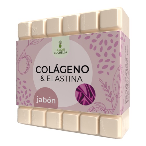 [1856] JABÓN COLÁGENO Y ELASTINA LEMON COCHELLA