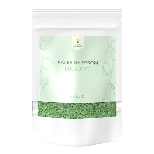 [1850] SALES DE BAÑO EUCALIPTO 150 GRS LEMON COCHELLA