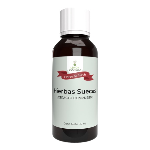 [0536] HIERBAS SUECAS FLORES DE BACH 60 ML LEMON COCHELLA
