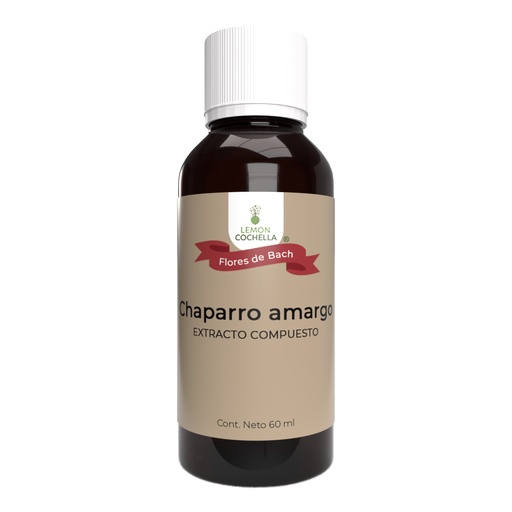 [1499] CHAPARRO AMARGO FLORES DE BACH 60 ML SAGA