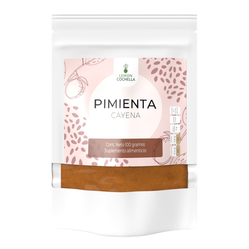 [1335] PIMIENTA DE CAYENA 100 GRS LEMON COCHELLA