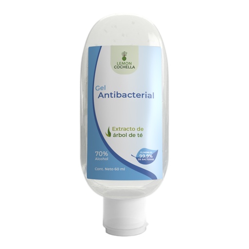 [1218] GEL ANTIBACTERIAL 60 ML LEMON COCHELLA
