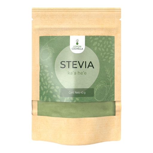 [1062] STEVIA KA HEE POLVO 40 GRS LEMON COCHELLA
