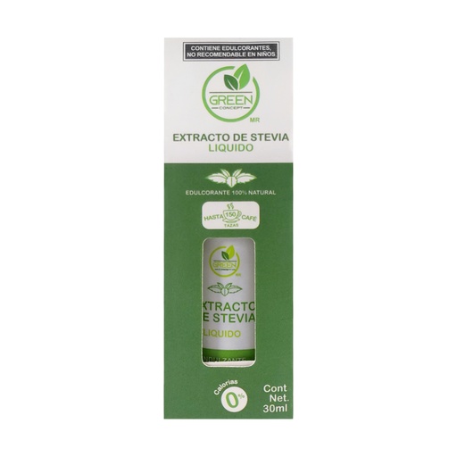 [1804] EXTRACTO DE STEVIA 30 ML GREEN CONCEPT
