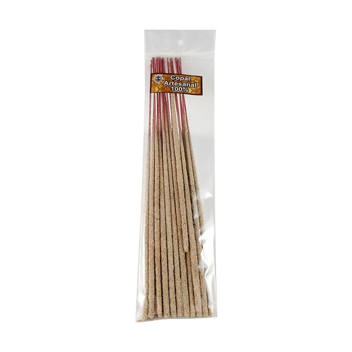 [1162] INCIENSO COPAL PURO ARTESANAL C/20PZ