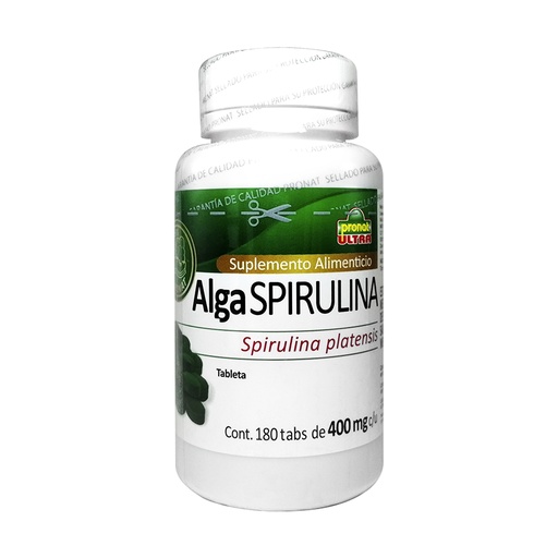 [1429] ALGA ESPIRULINA 180 TABS PRONAT