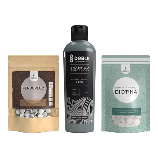 [2512] COMBO DE CAÍDA DE CABELLO LEMON COCHELLA