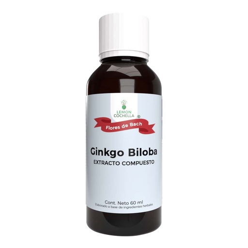 [0275] GINKGO BILOBA FLORES DE BACH 60 ML LEMON COCHELLA