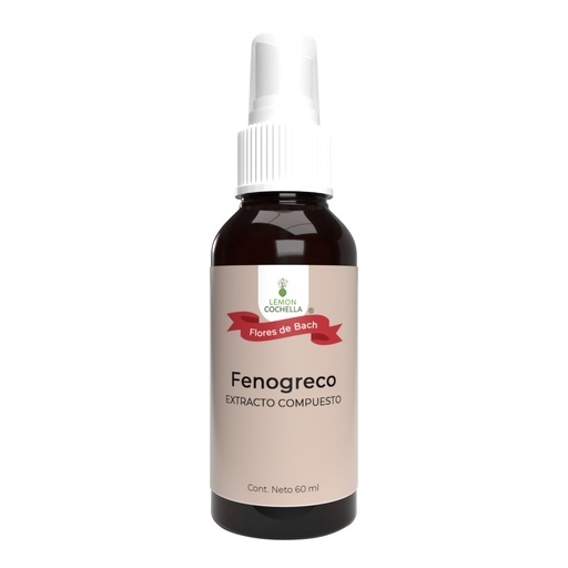 [1205] FENOGRECO SPRAY FLORES DE BACH 60 ML LEMON COCHELLA