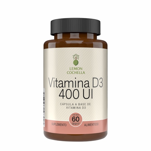 [1353] VITAMINA D3 60 CÁPS LEMON COCHELLA