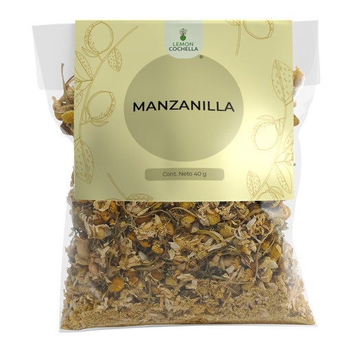 [1130] TÉ MANZANILLA 40 GRS BOLSITA LEMON COCHELLA