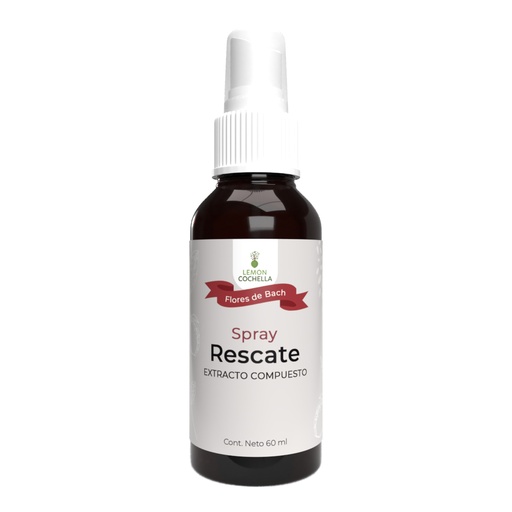 [1215] RESCATE SPRAY FLORES DE BACH 60 ML LEMON COCHELLA