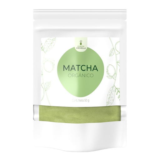 [1260] MATCHA ORGÁNICA 50 GRS LEMON COCHELLA