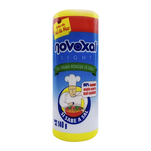 [0384] SAL BAJA EN SODIO 140 GRS NOVOXAL