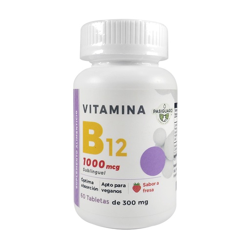VITAMINA B12 30 TABS PASIGUARO