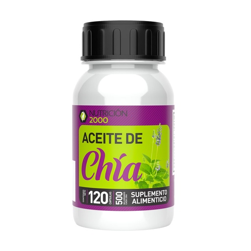 [0568] ACEITE DE CHIA 120 CAPS NUT 2000