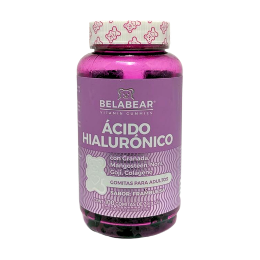 [0866] ÁCIDO  HIALURÓNICO GOMITAS 280 GRS BELABEAR