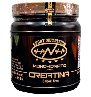 [0943] CREATINA POLVO UVA 500 GRS SPORT NUTRITION